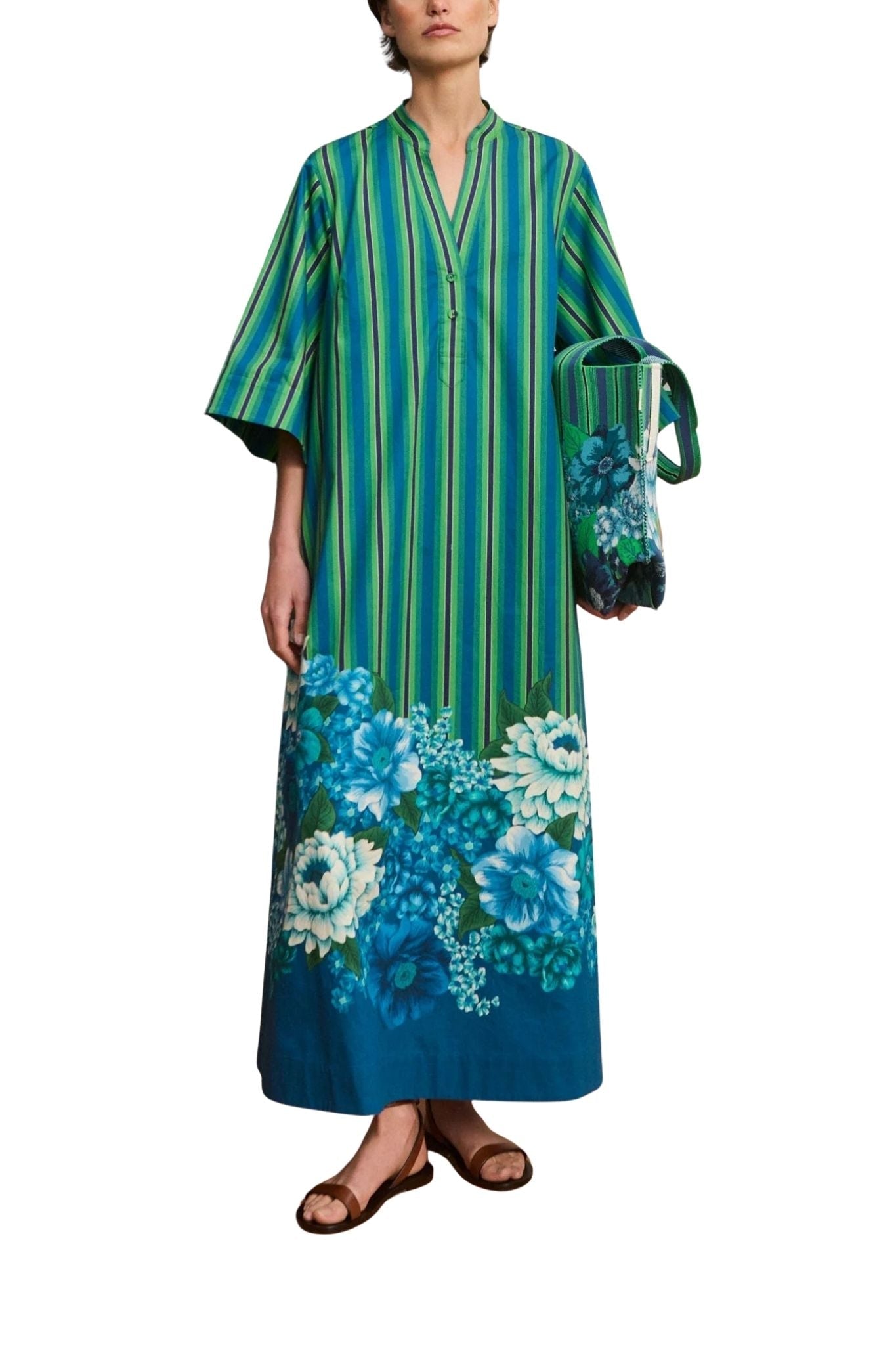 Alemais Margo Tunic Midi Dress - Vermillion