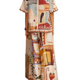 Alemais Michelle Silk Pant - Vermillion