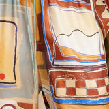 Alemais Michelle Silk Pant - Vermillion