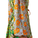 Alemais Orange Blossom Spliced Mini Dress - Vermillion