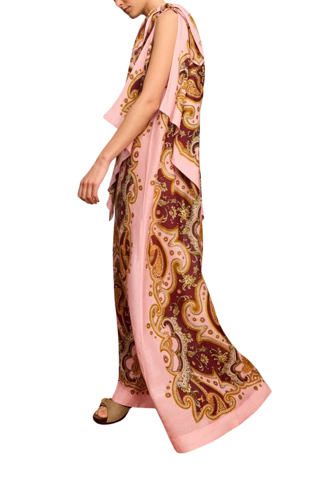 Alemais Porter Midi Dress - Vermillion