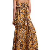 Alemais Ripple Dress - Vermillion