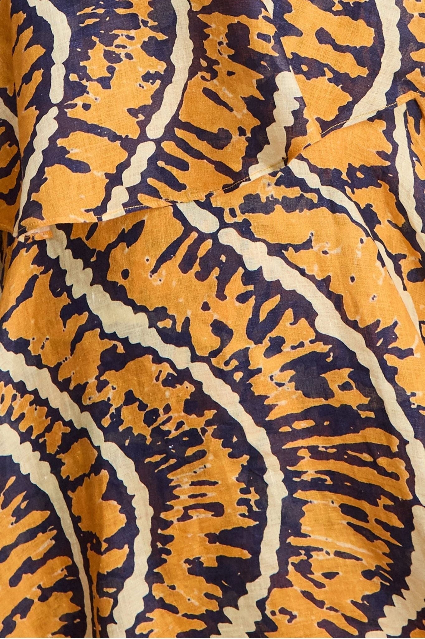 Alemais Ripple Dress - Vermillion