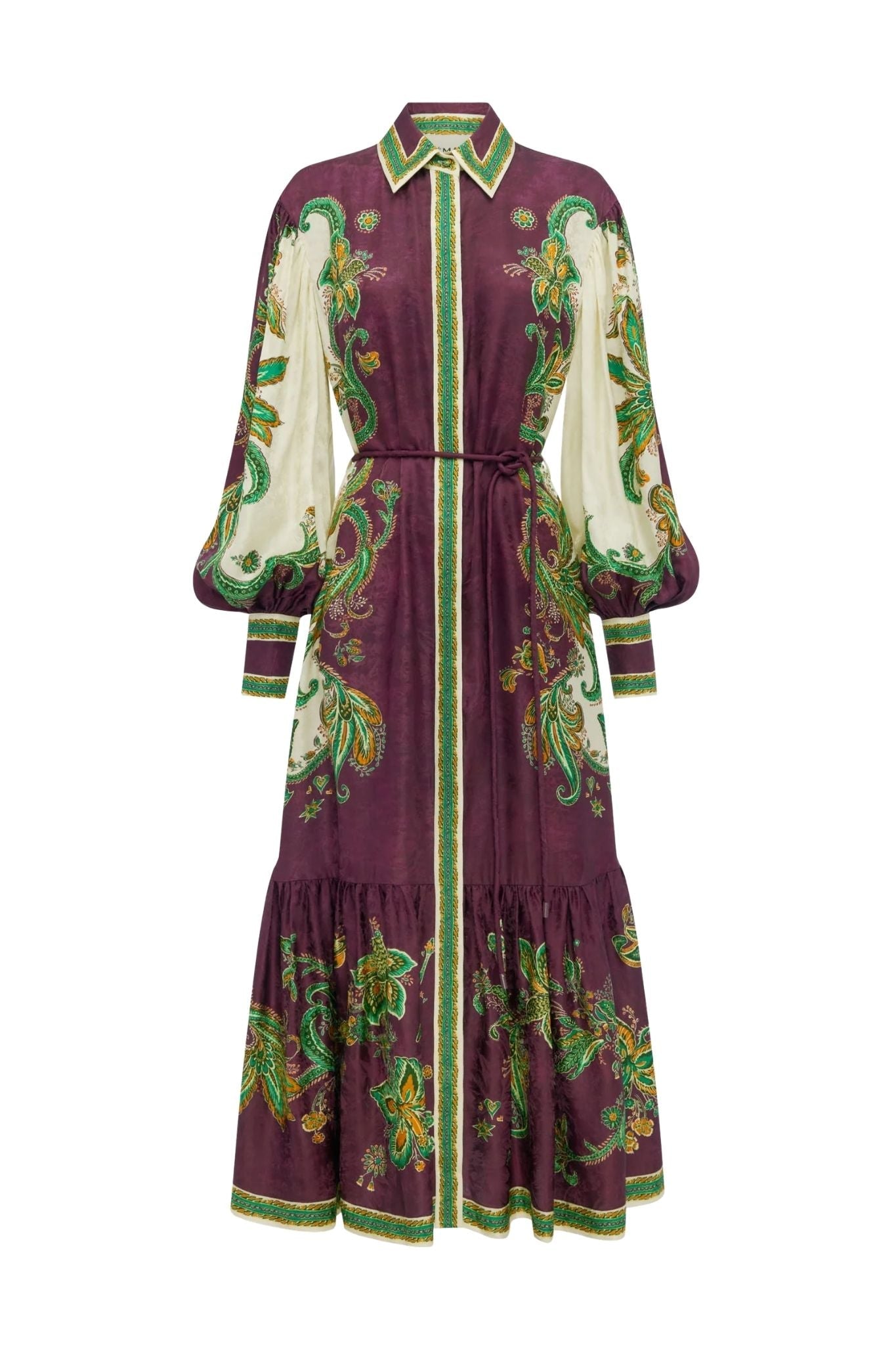 Alemais Ruthie Shirtdress - Vermillion