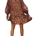 Alemais Seraphina Mini Dress - Vermillion