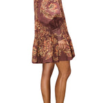 Alemais Seraphina Mini Dress - Vermillion