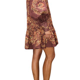 Alemais Seraphina Mini Dress - Vermillion