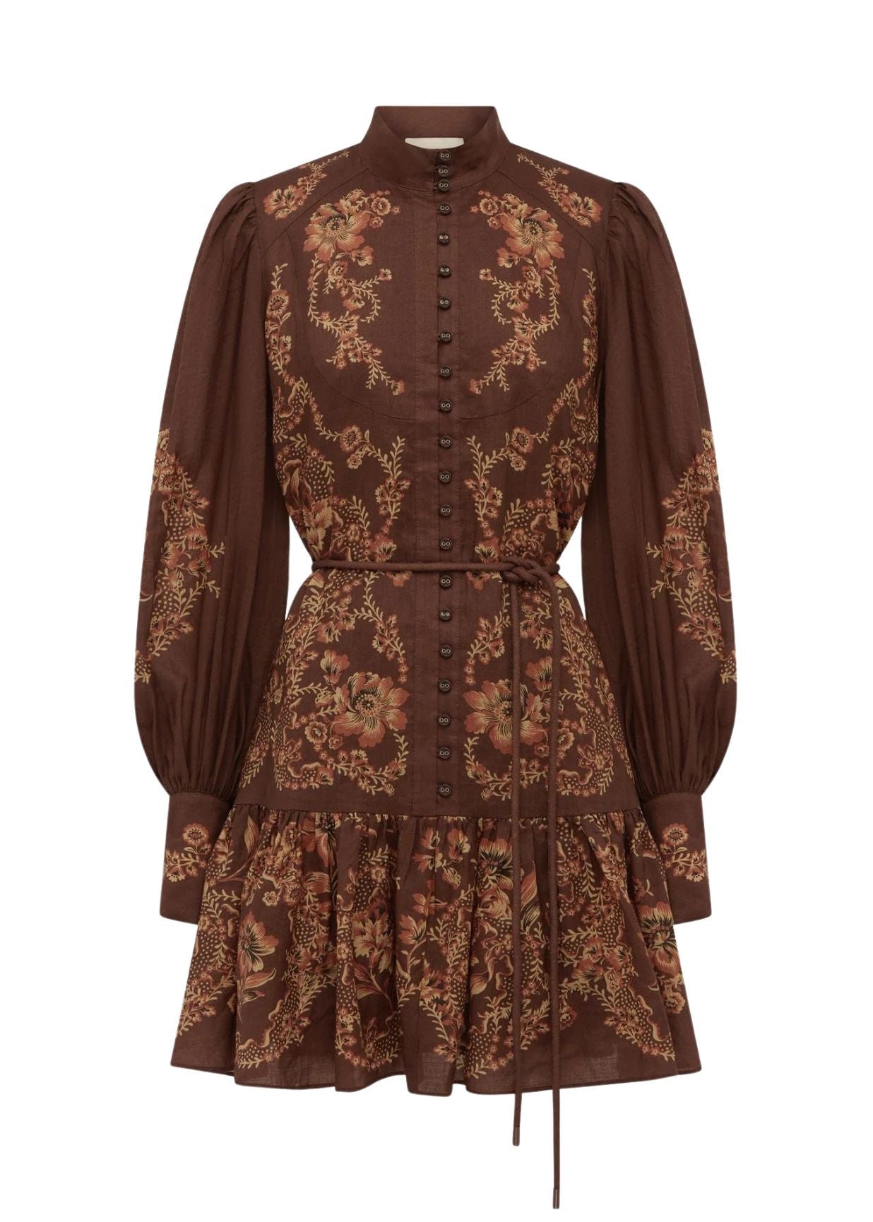 Alemais Seraphina Mini Dress - Vermillion