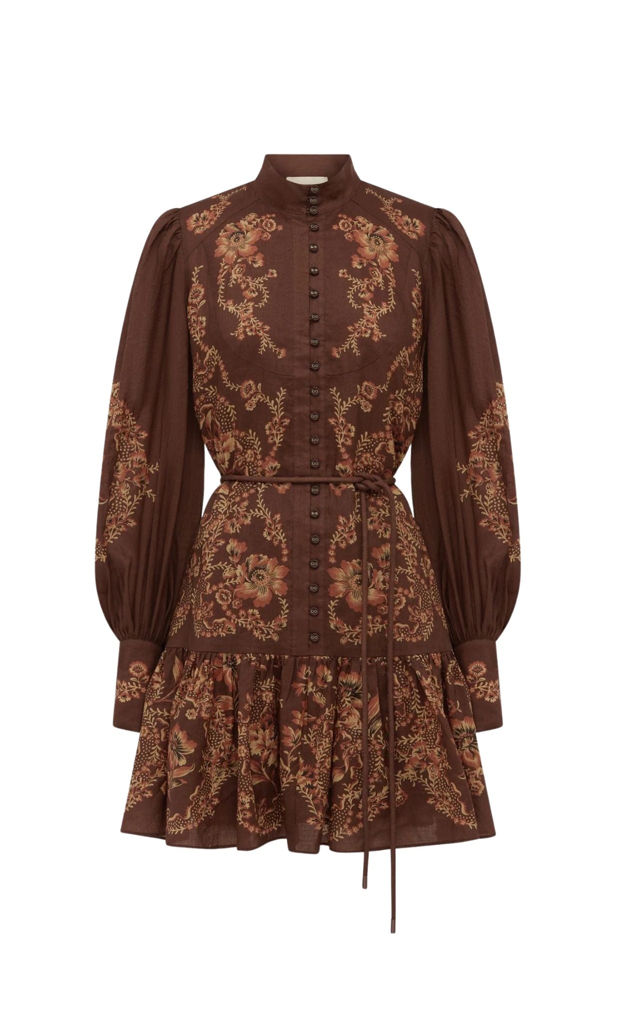 Alemais Seraphina Mini Dress - Vermillion