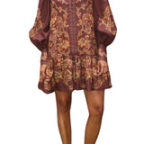 Alemais Seraphina Mini Dress - Vermillion