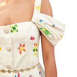 Alemais Sidi Midi Dress - Vermillion