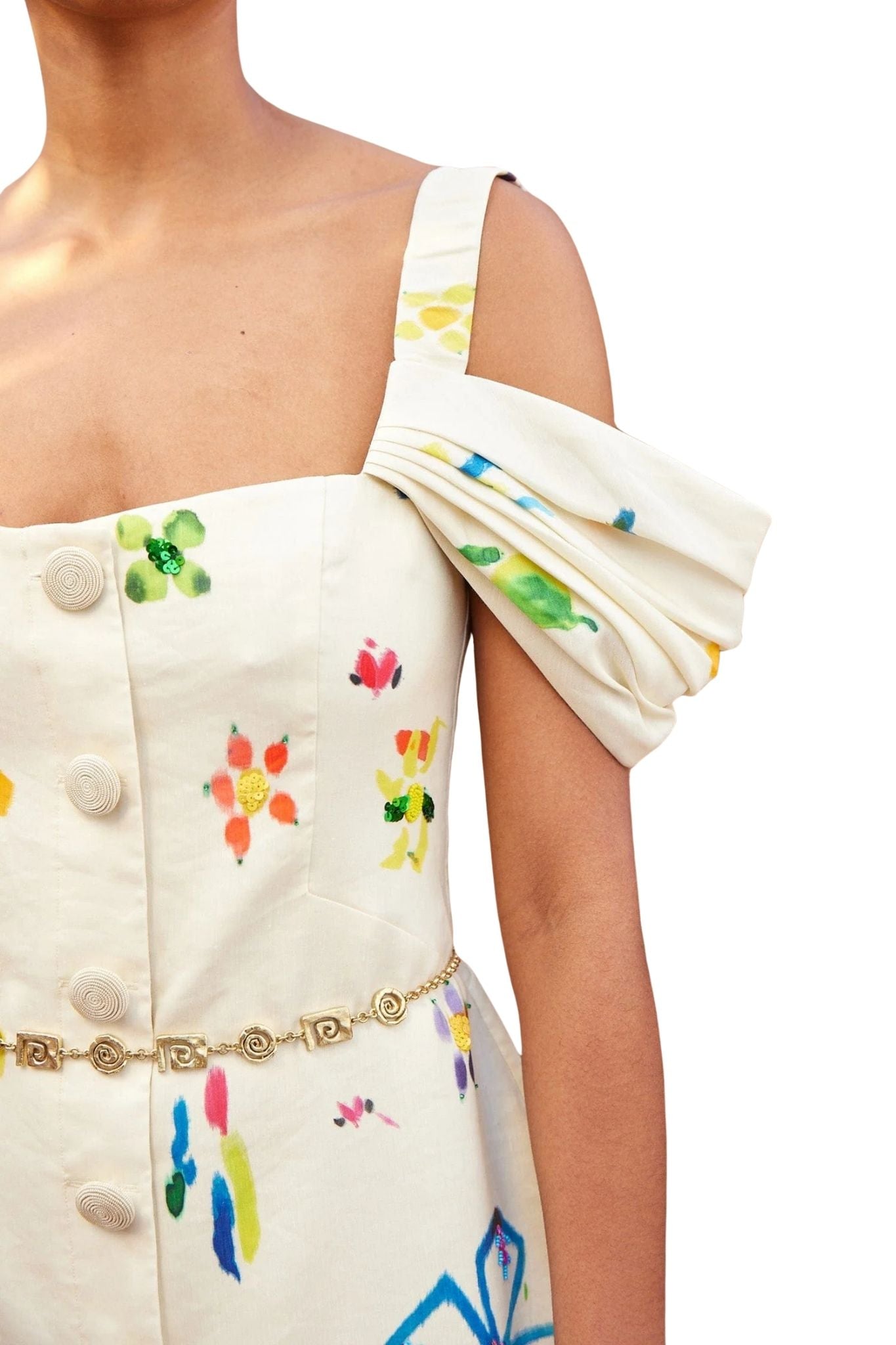 Alemais Sidi Midi Dress - Vermillion