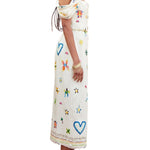 Alemais Sidi Midi Dress - Vermillion