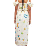 Alemais Sidi Midi Dress - Vermillion