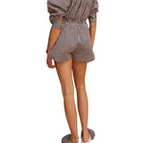 Alemais Sirocco Embroidered Short - Vermillion