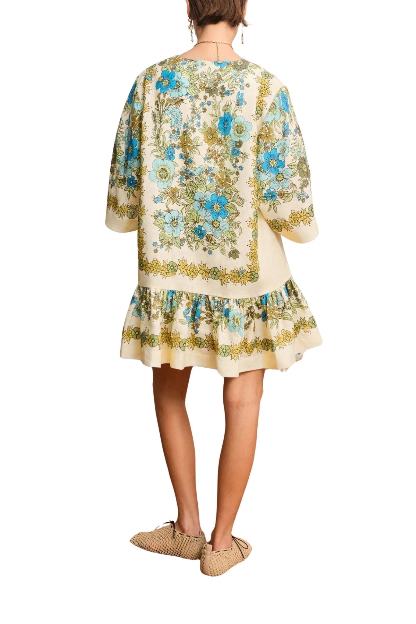 Alemais Sophia Mini Dress - Vermillion
