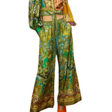 Alemais Splice Crop Top - Vermillion