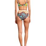 Alemais Splice High Waist Brief - Vermillion