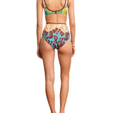Alemais Splice High Waist Brief - Vermillion