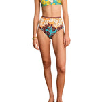 Alemais Splice High Waist Brief - Vermillion