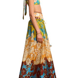 Alemais Splice Scoop Neck Top - Vermillion