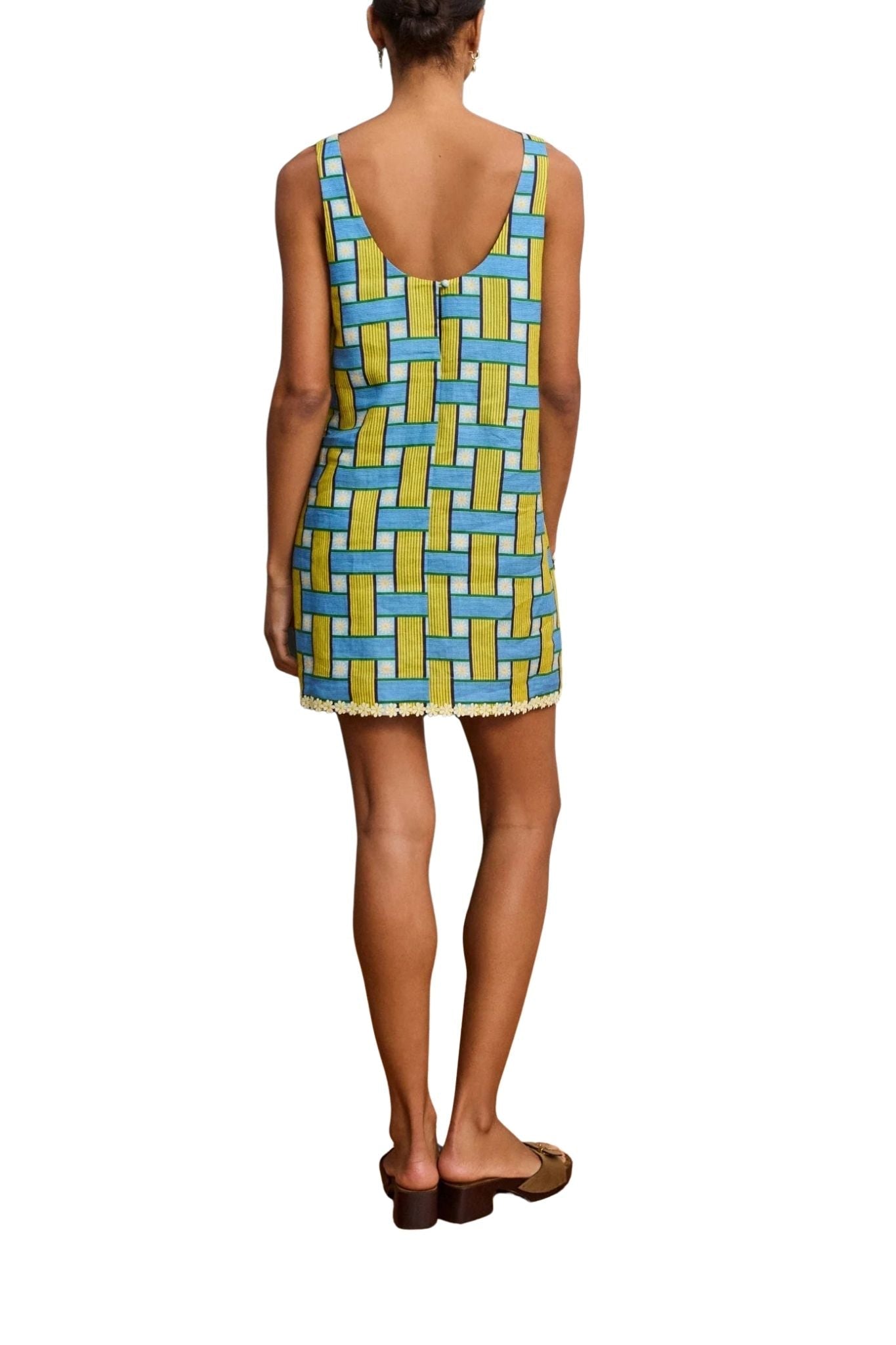 Alemais Sunlounge Mini Dress - Vermillion