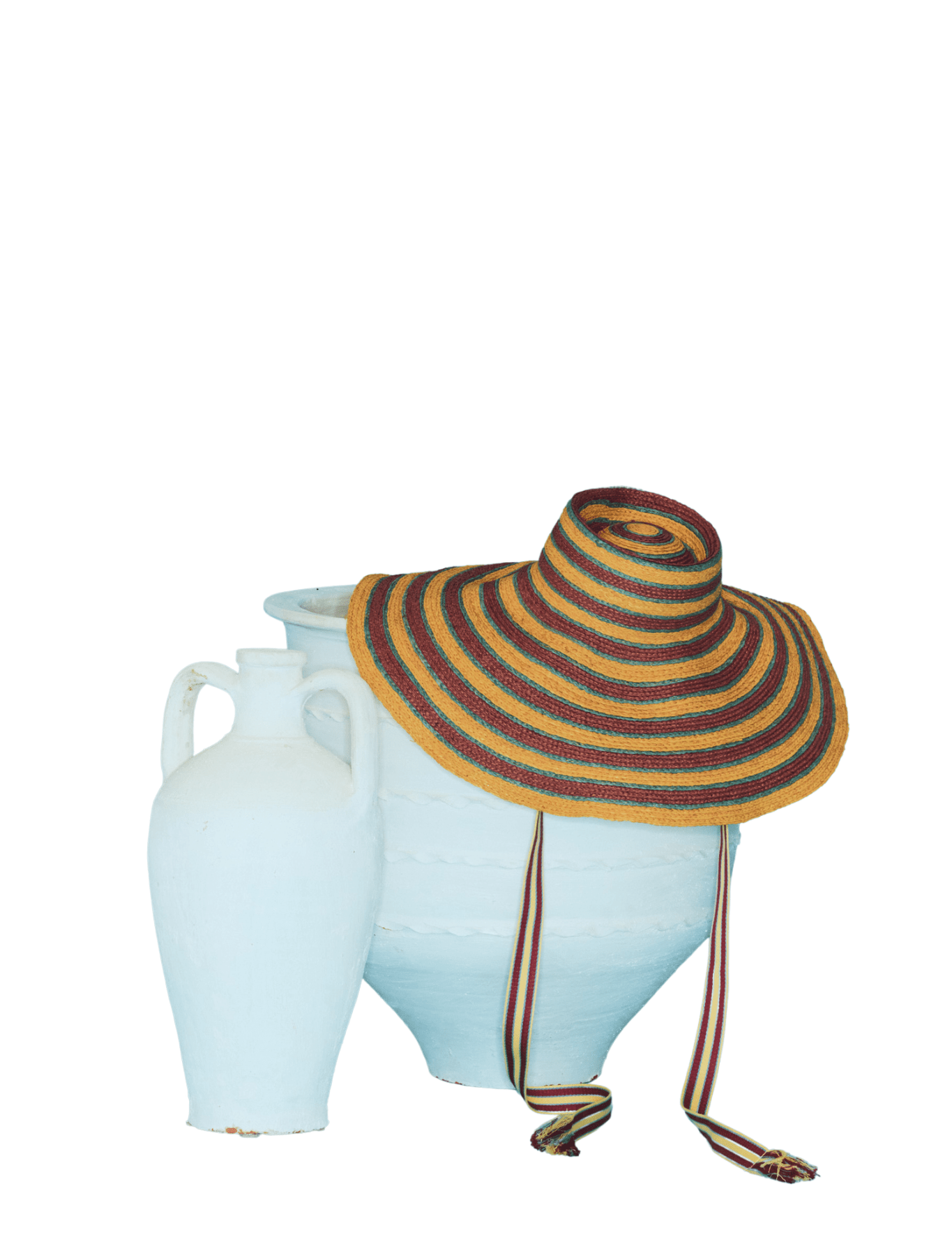 Alemais Tamsin Raffia Wide Brim Sunhat - Vermillion