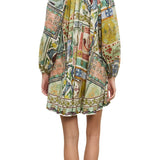 Alemais Tommasina Mini Dress - Vermillion