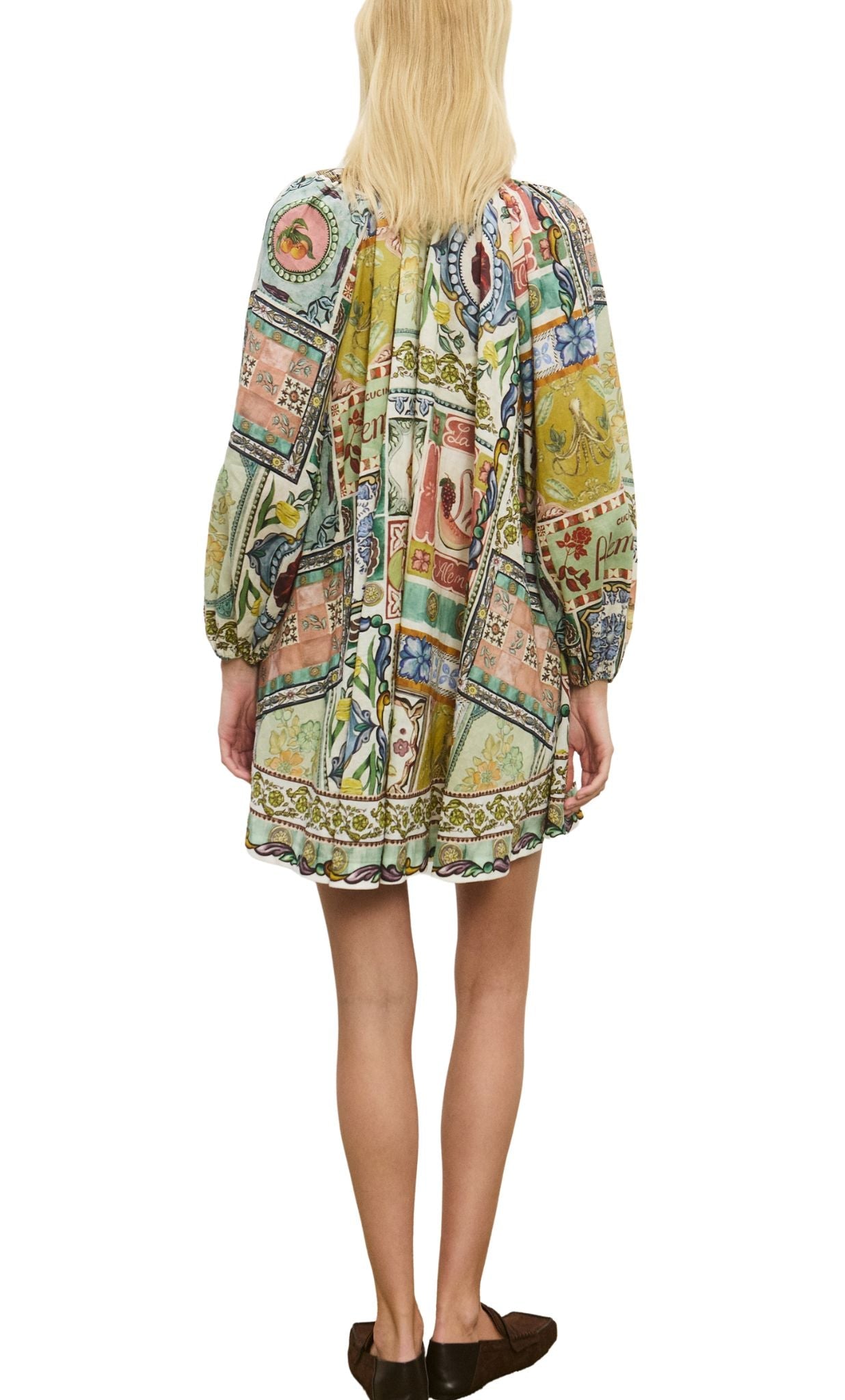 Alemais Tommasina Mini Dress - Vermillion