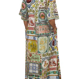 Alemais Tommasina Shirtdress - Vermillion