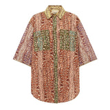 Alemais Varna Shirt - Vermillion