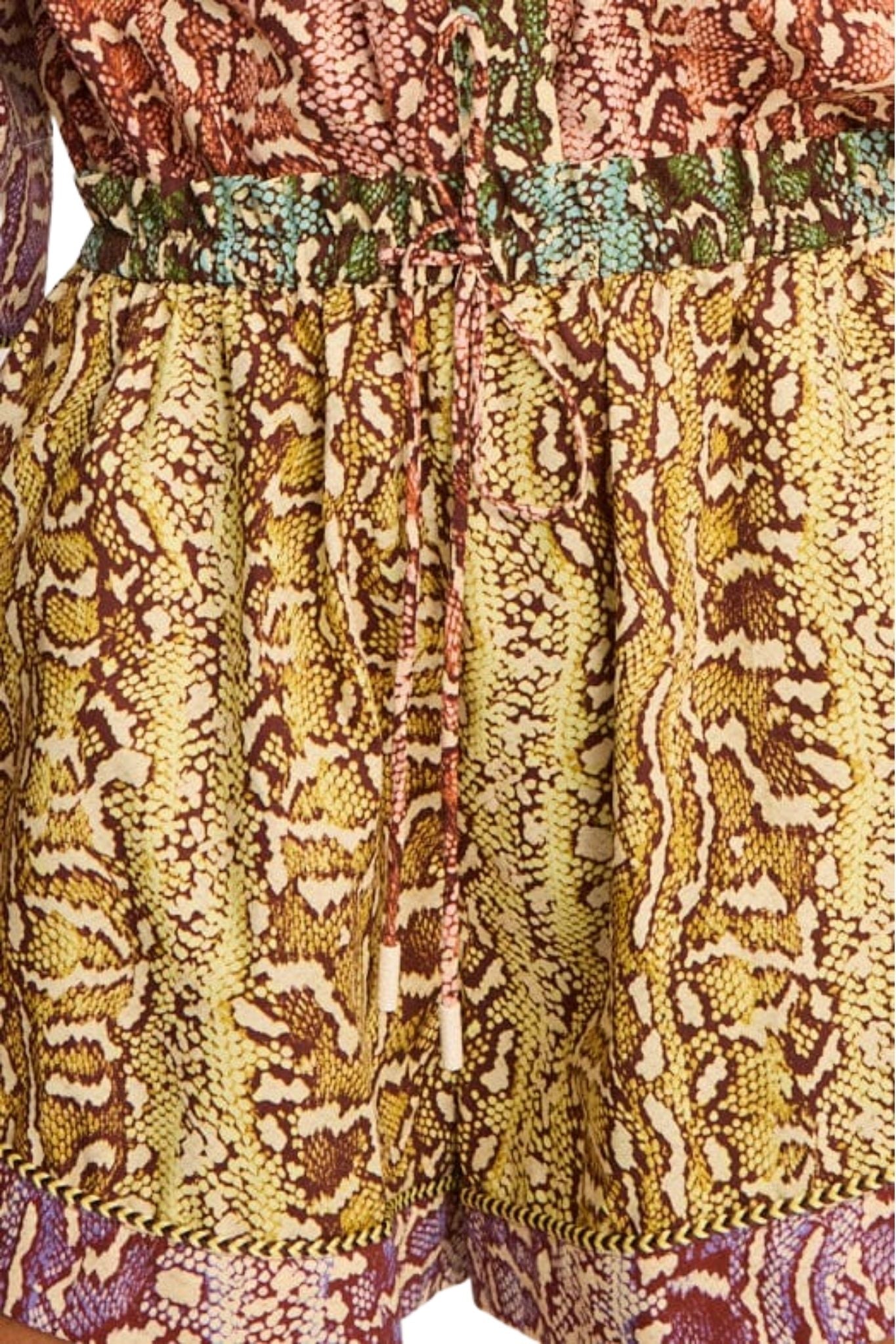 Alemais Varna Short Multi - Vermillion
