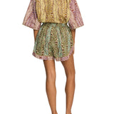 Alemais Varna Short Multi - Vermillion