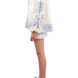 Alemais Villa Romantica Blouse - Vermillion