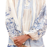 Alemais Villa Romantica Blouse - Vermillion