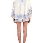 Alemais Villa Romantica Blouse - Vermillion