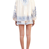 Alemais Villa Romantica Blouse - Vermillion