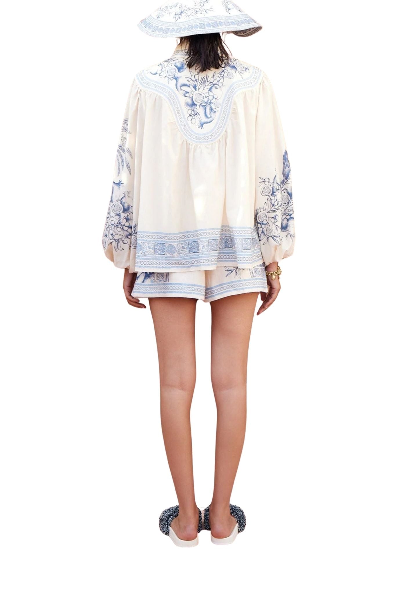 Alemais Villa Romantica Blouse - Vermillion