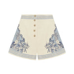 Alemais Villa Romantica Corset Short - Vermillion