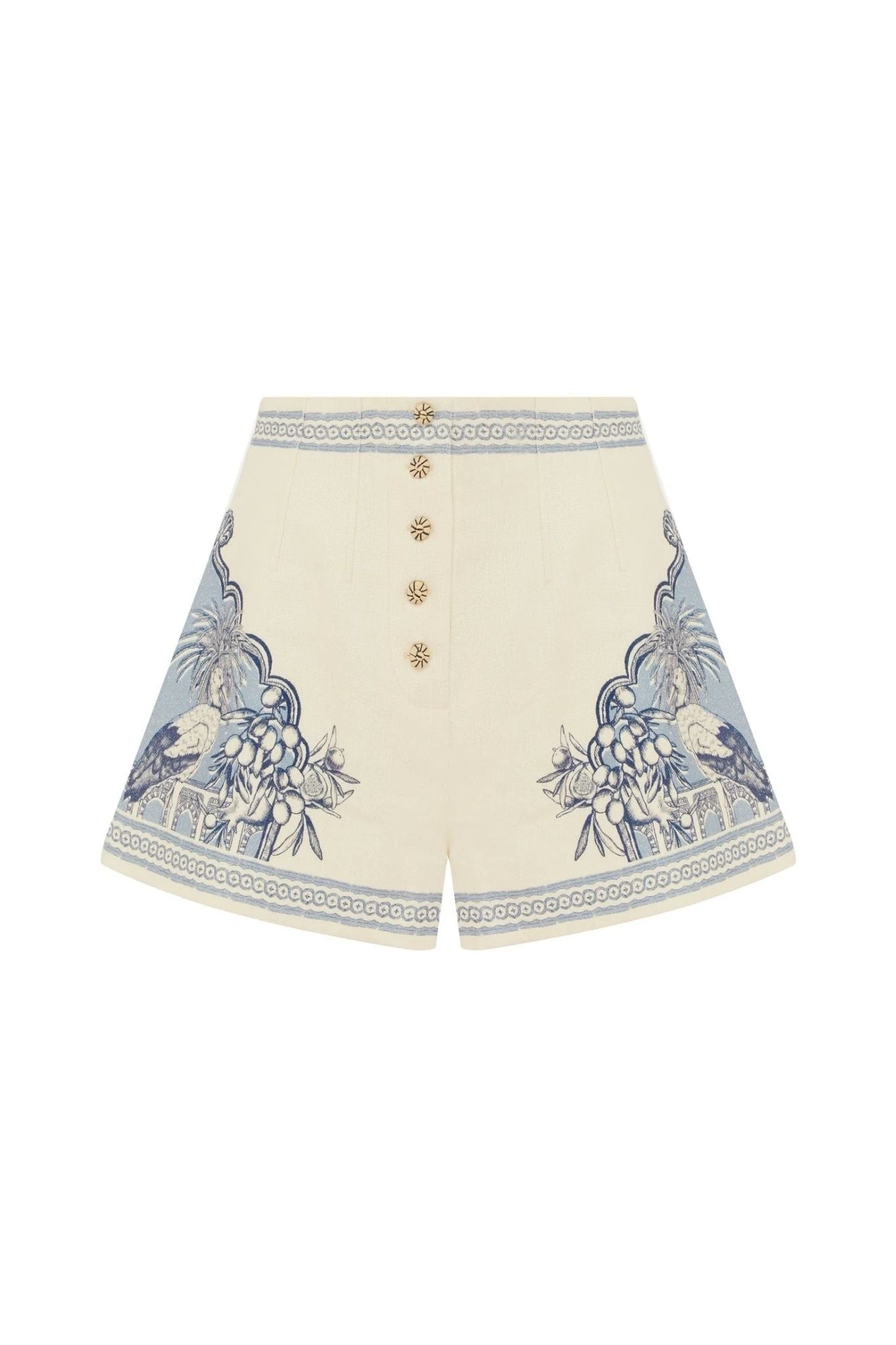 Alemais Villa Romantica Corset Short - Vermillion