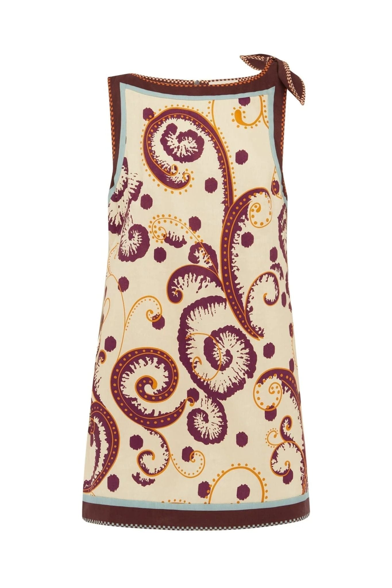 Alemais Wilson Mini Dress Multi - Vermillion