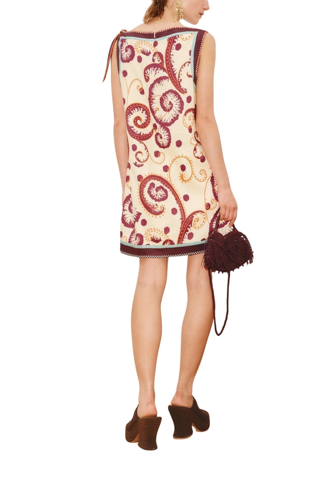 Alemais Wilson Mini Dress Multi - Vermillion