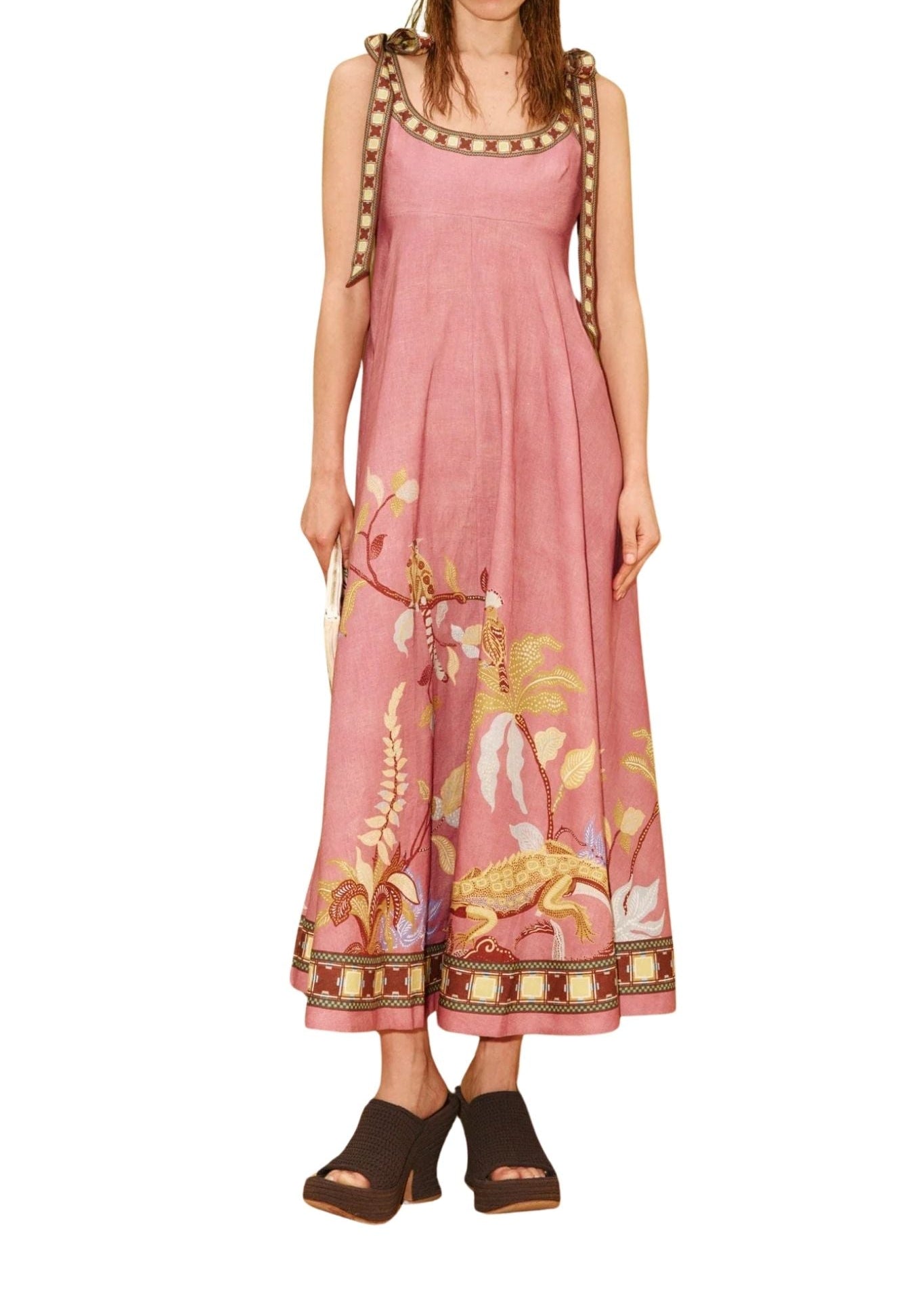 Alemais Zuri Ballet Sundress Rose - Vermillion