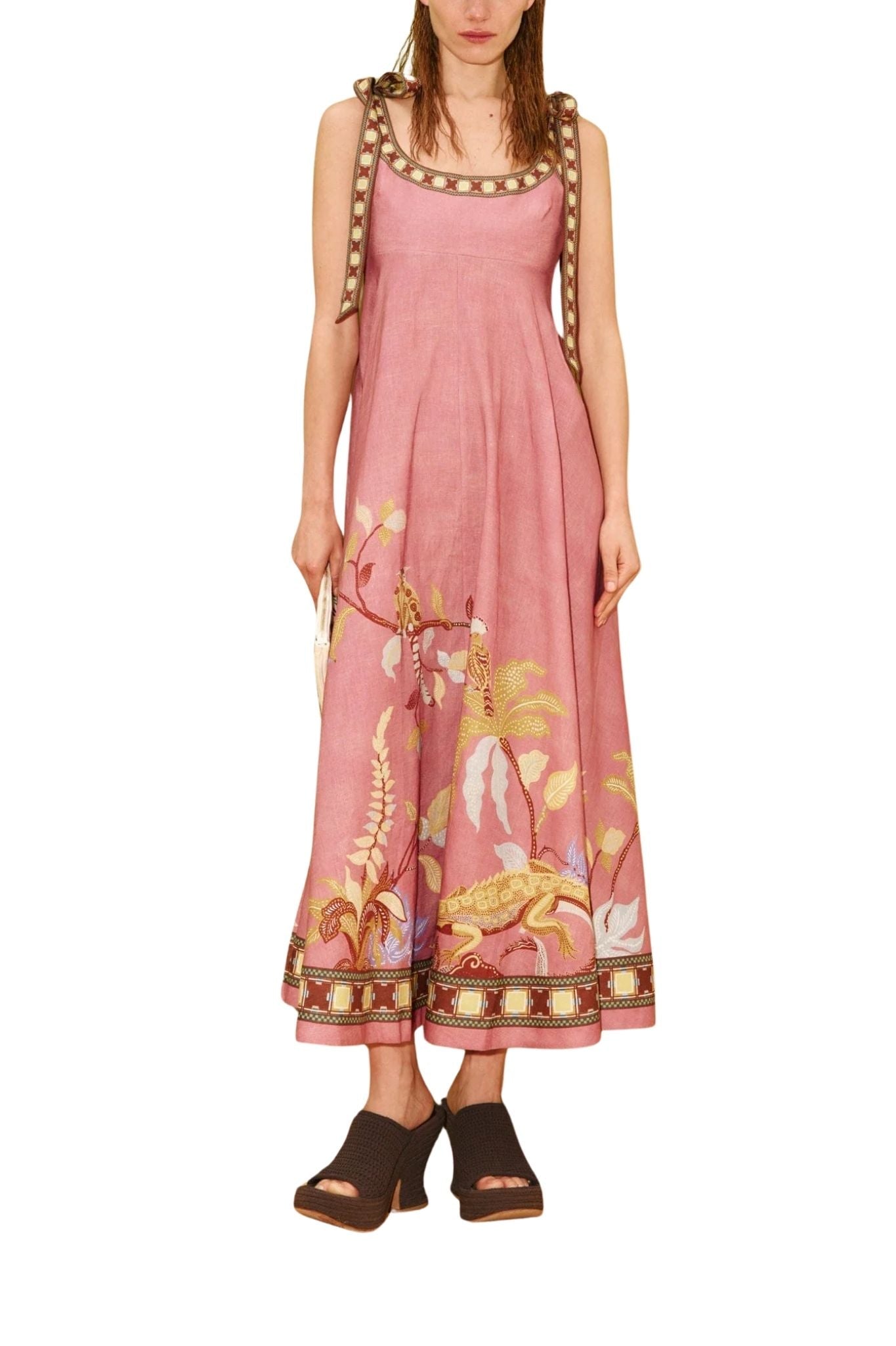 Alemais Zuri Ballet Sundress Rose - Vermillion