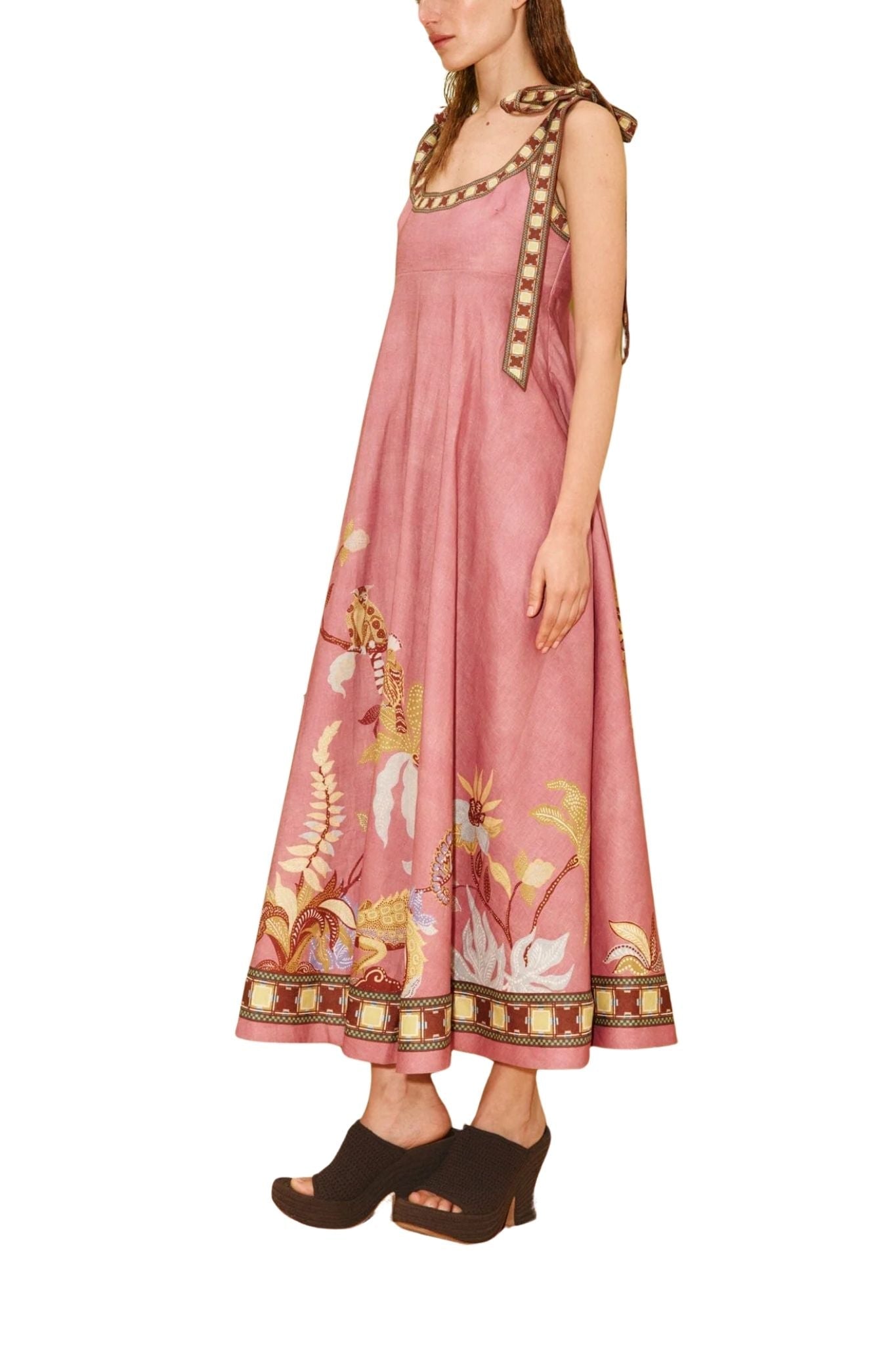 Alemais Zuri Ballet Sundress Rose - Vermillion