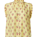 Alix of Bohemia Wylie Bhutti Shirt - Vermillion