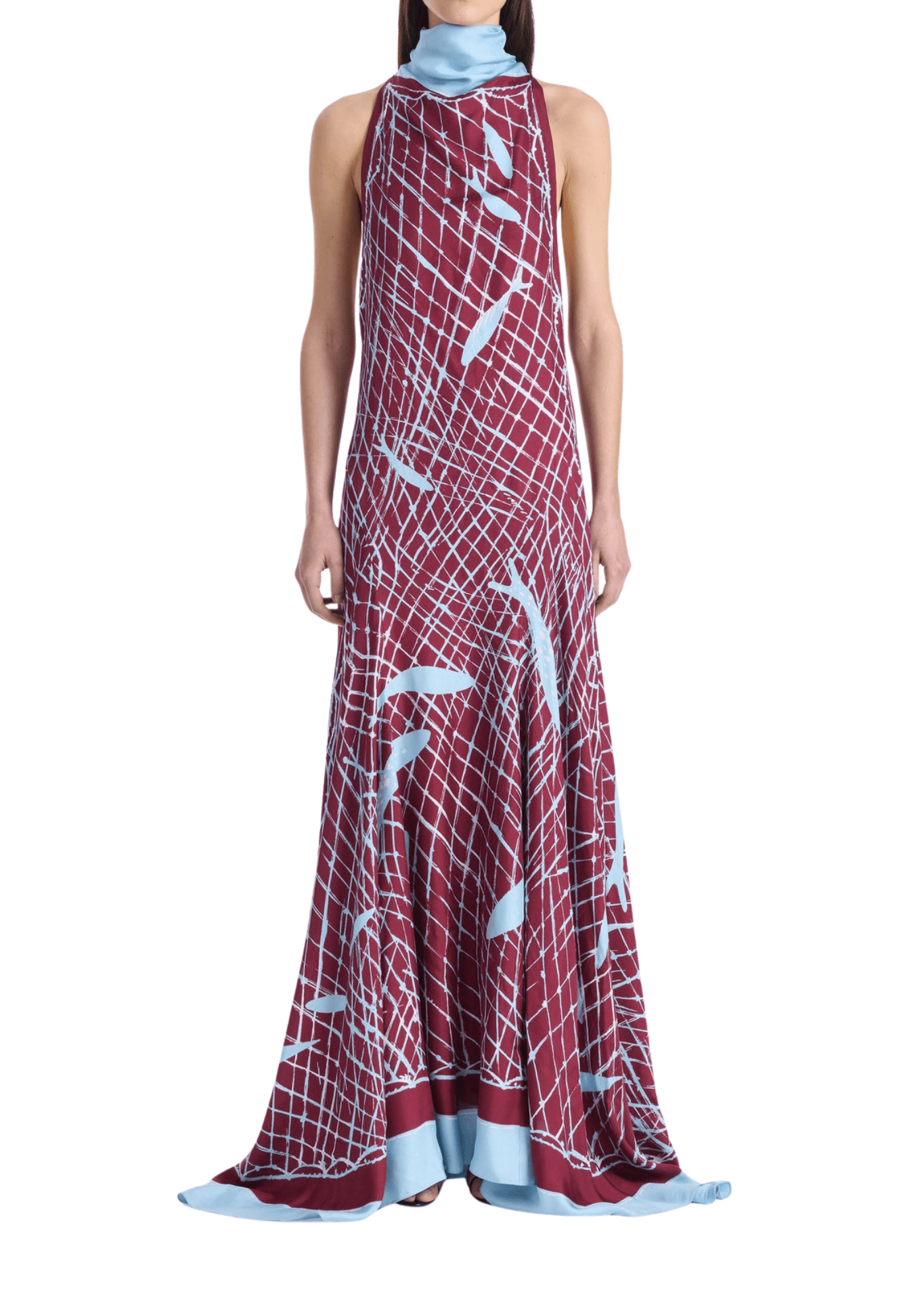Altuzarra Moonlight Dress - Vermillion