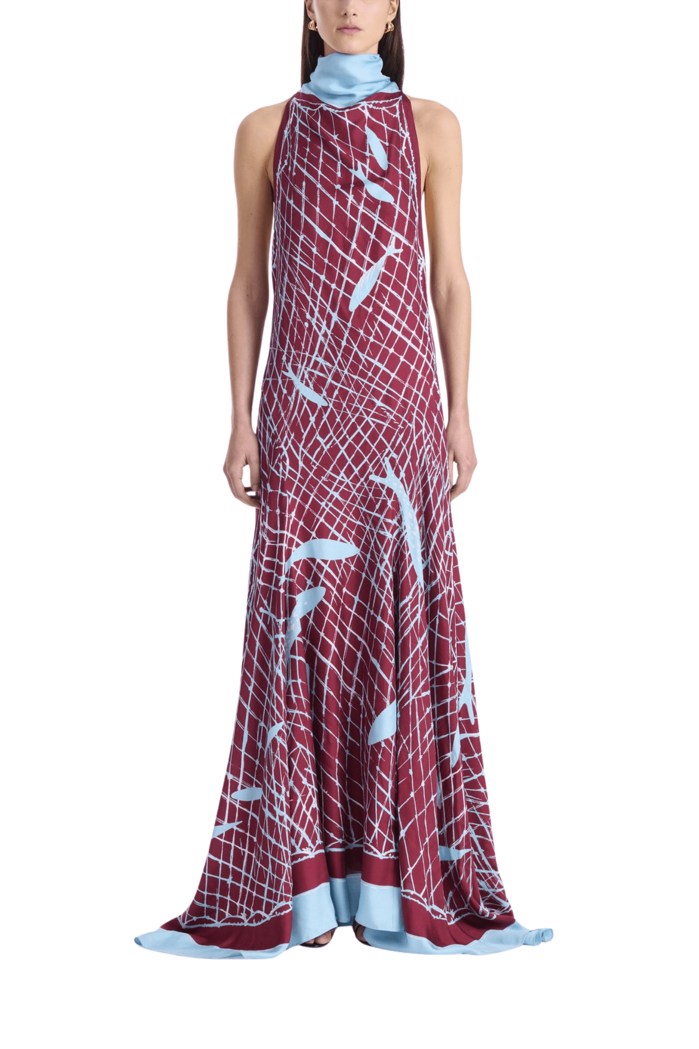 Altuzarra Moonlight Dress - Vermillion
