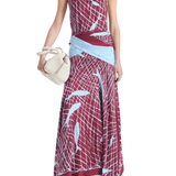 Altuzarra Moonlight Dress - Vermillion
