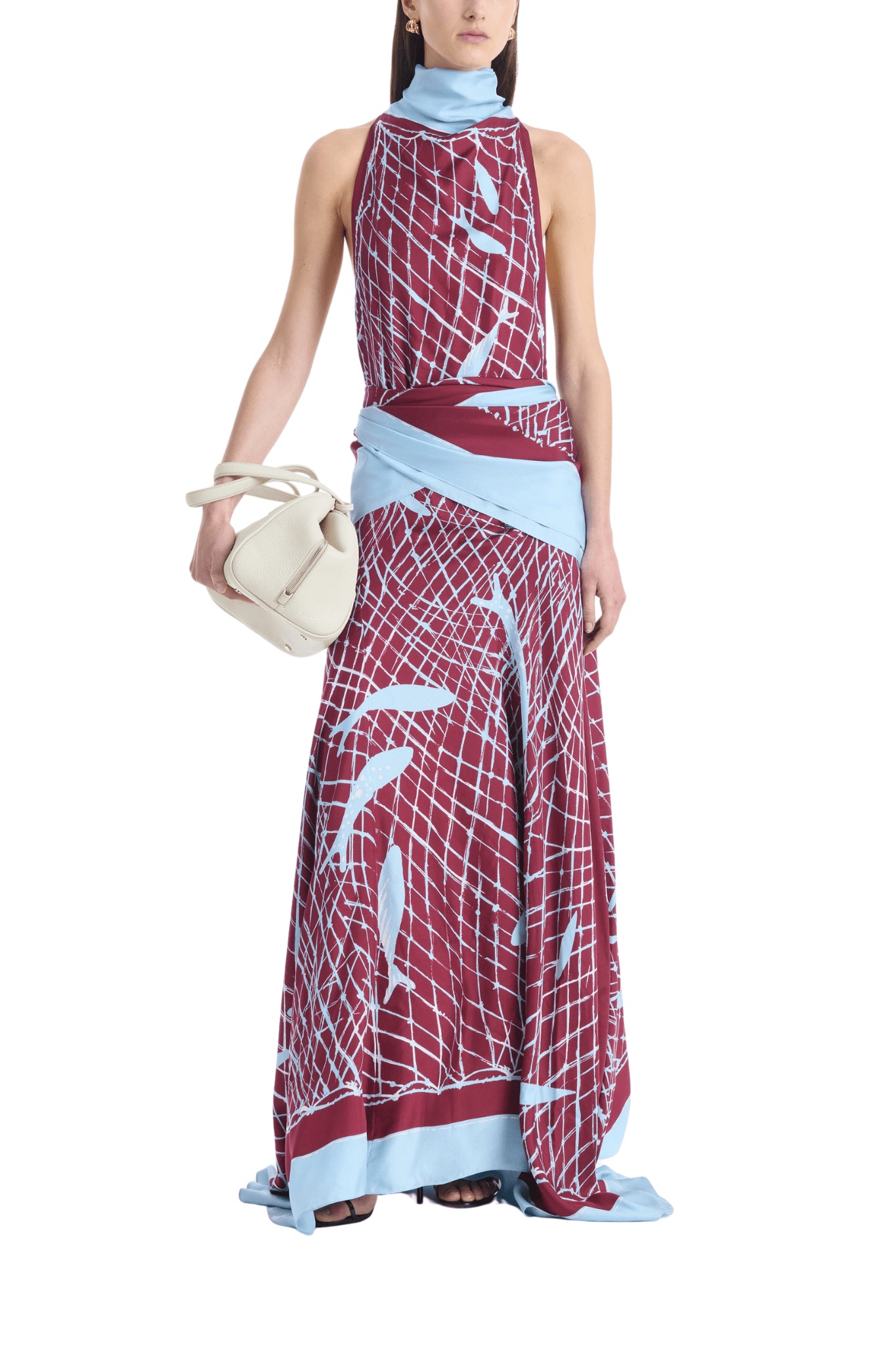 Altuzarra Moonlight Dress - Vermillion